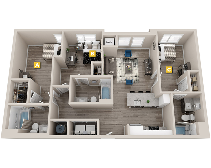 cypress floorplan