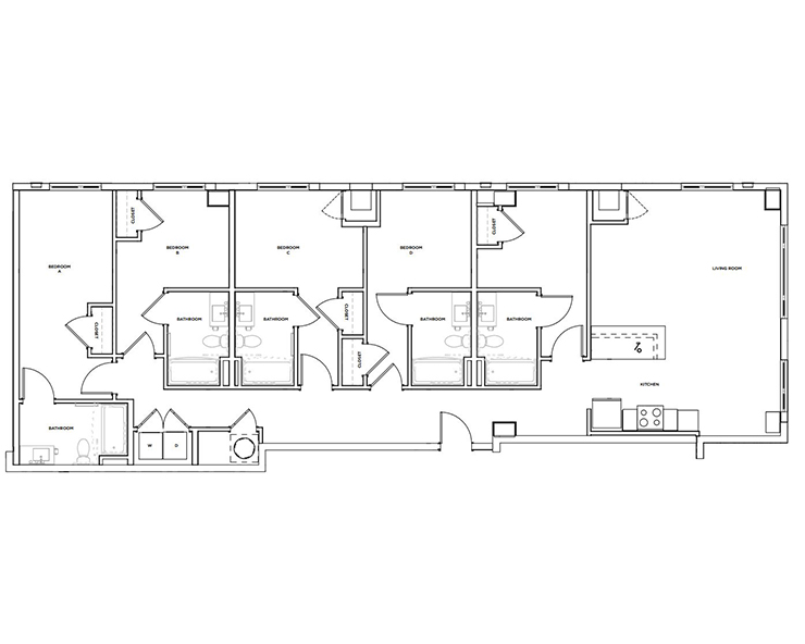 Fir - 5x5 Floor plan